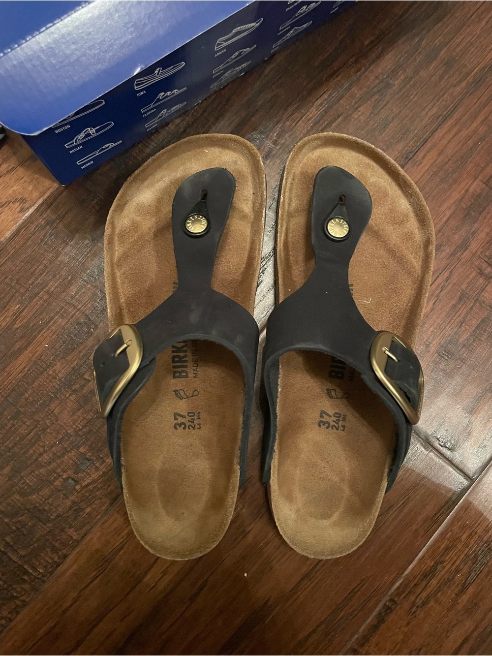 Gizeh Big Buckle Birkenstock Shows